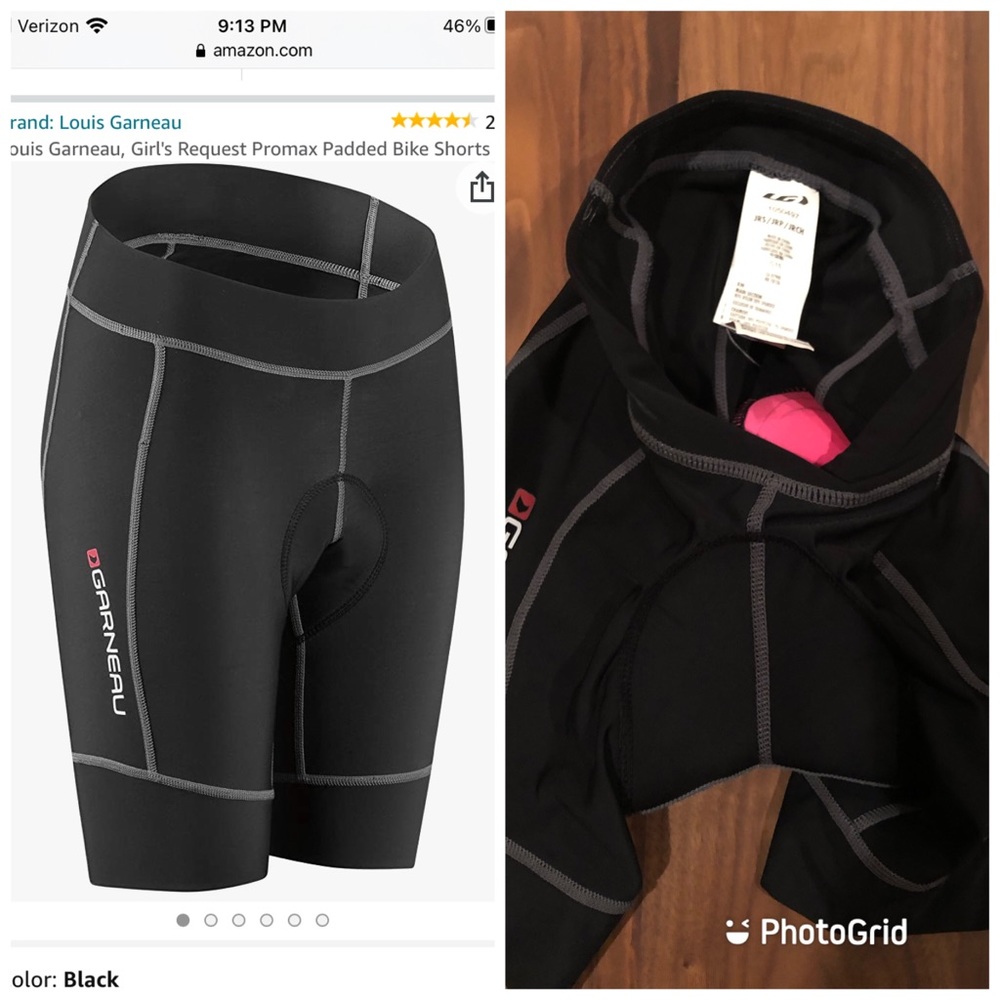 Louis Garneau, Girl's Request Promax Padded Bike Shorts